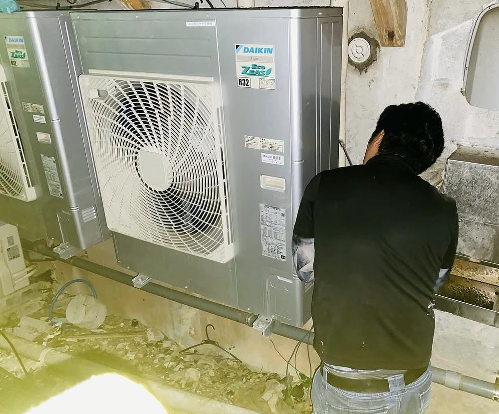 DAIKIN業務用エアコン施工